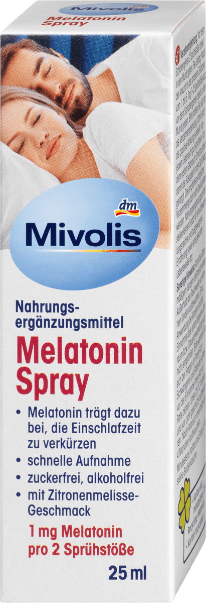Мелатонин спрей 25 мл Mivolis