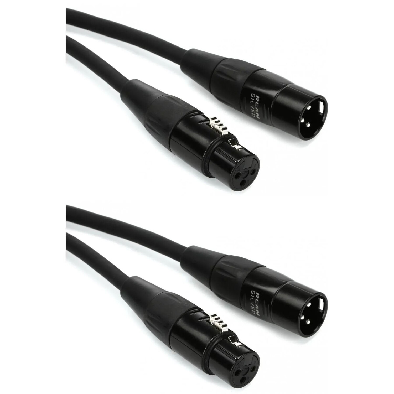 

Микрофонный кабель Hosa HMIC-010 Pro, 2 шт., длина 10 футов