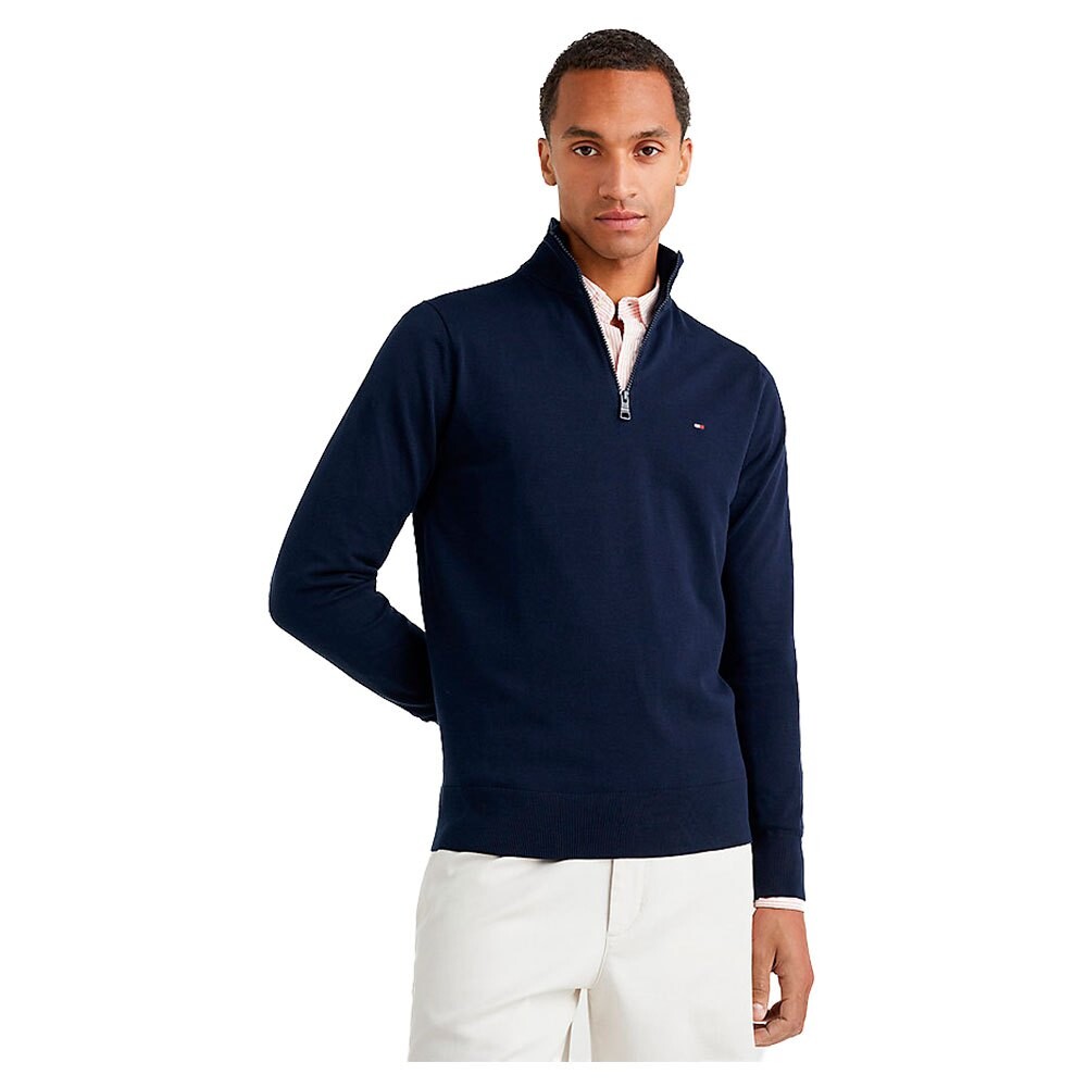 

Толстовка Tommy Hilfiger 1985 Mod Half Zip, синий