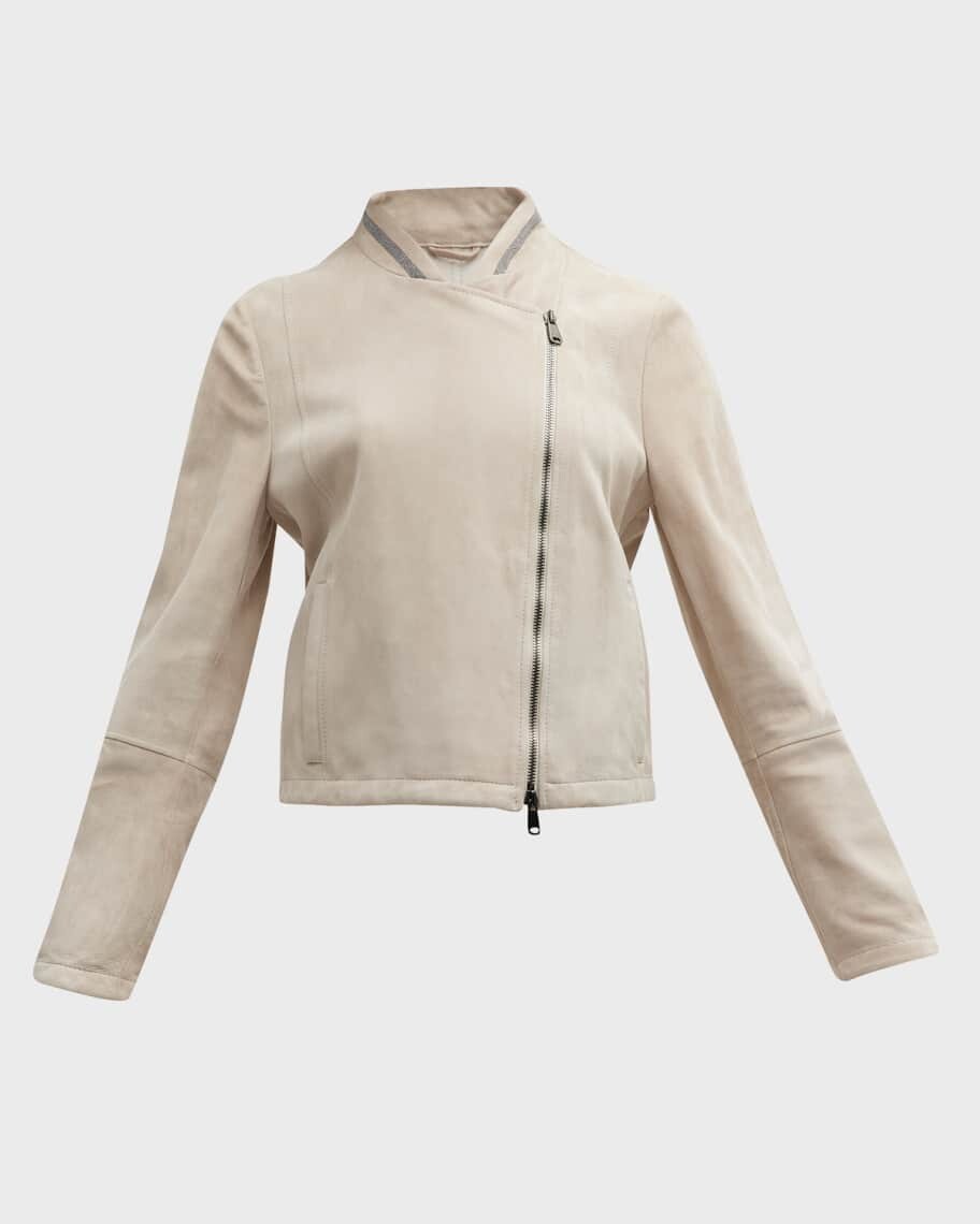 

Куртка-бомбер из замши Couture Drop-Proof Brunello Cucinelli