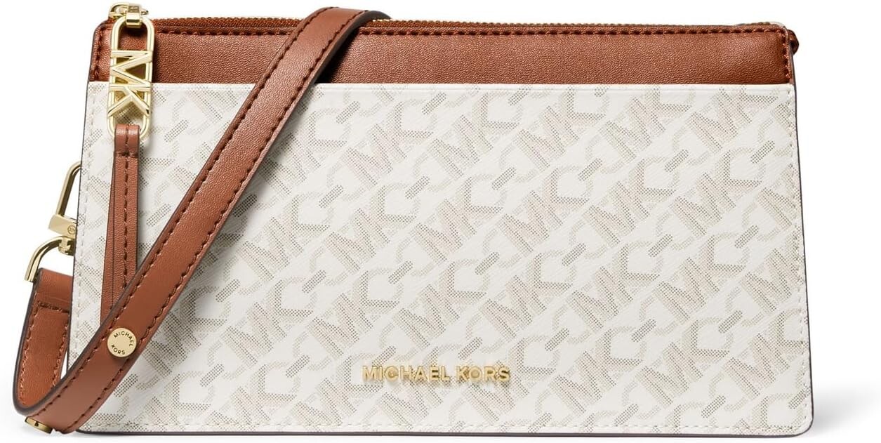 

Большая сумка через плечо-трансформер Empire MICHAEL Michael Kors, цвет Vanilla/Luggage