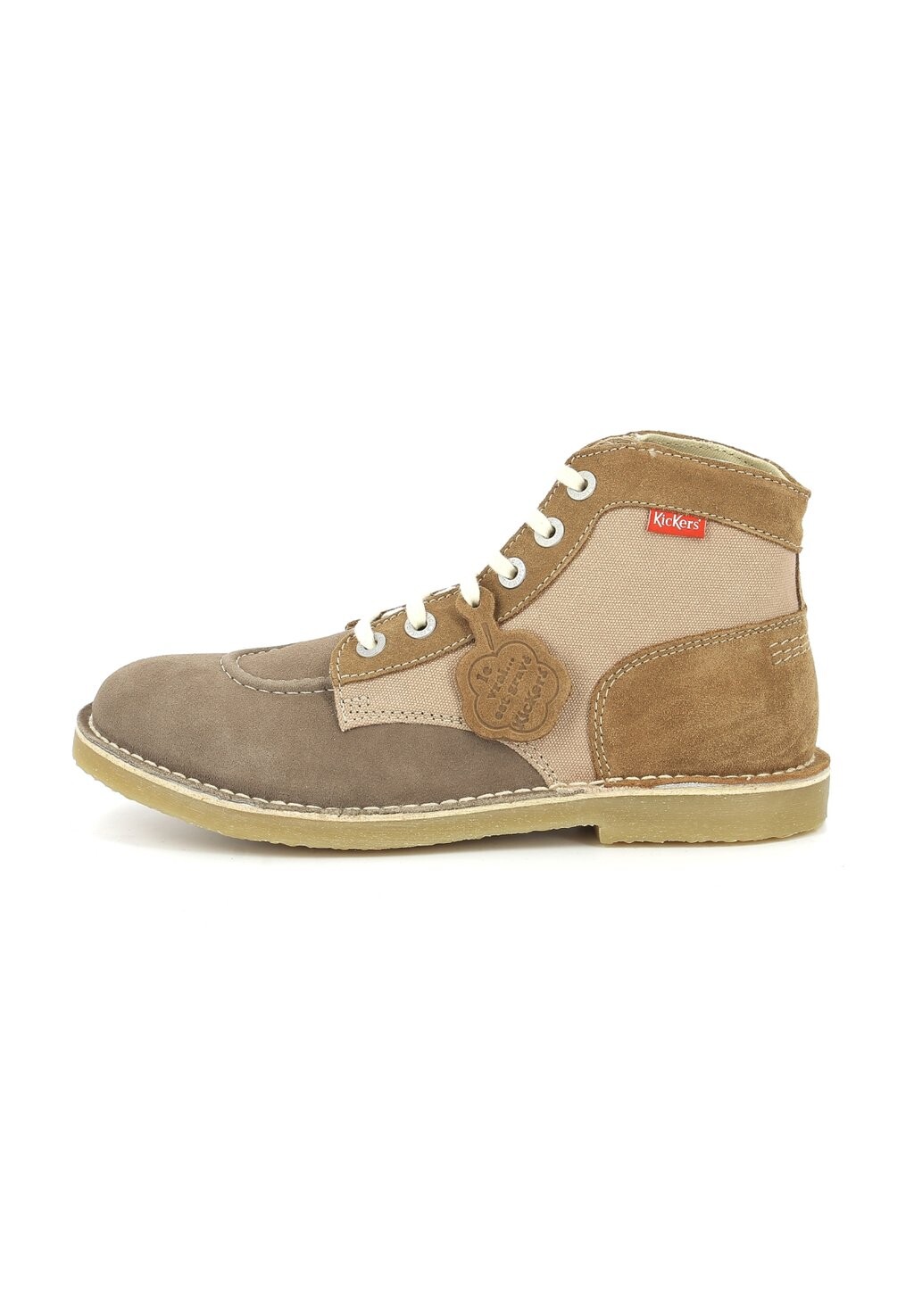 

Ботильоны на шнуровке CUIR KICKLEGEND Kickers, цвет beige