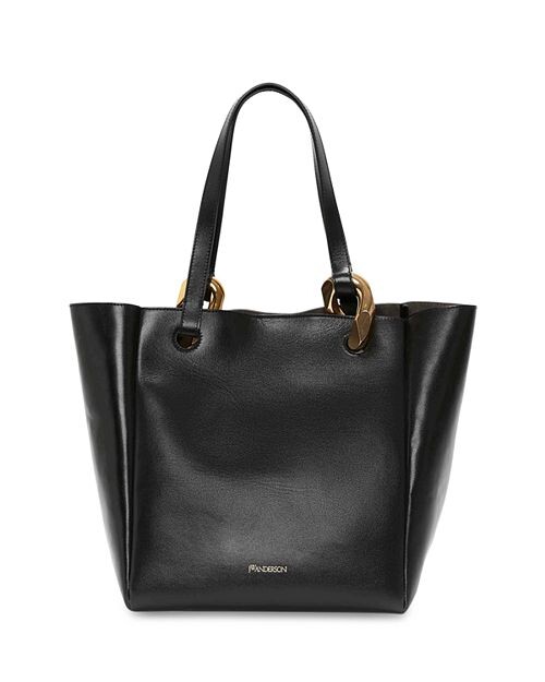 

Большая сумка Cabas с цепочкой JW Anderson, цвет Black