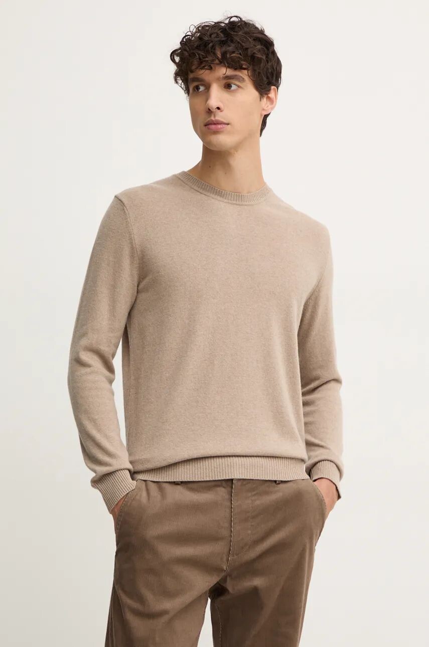 

Свитер Sisley из смесовой шерсти, бежевый