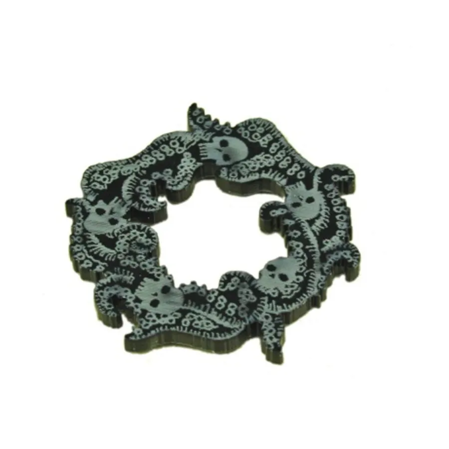 

Индикатор гибели Ктулху — черный, Arkham Horror - Call of Cthulhu Gaming Accessories (Litko Aerosystems)