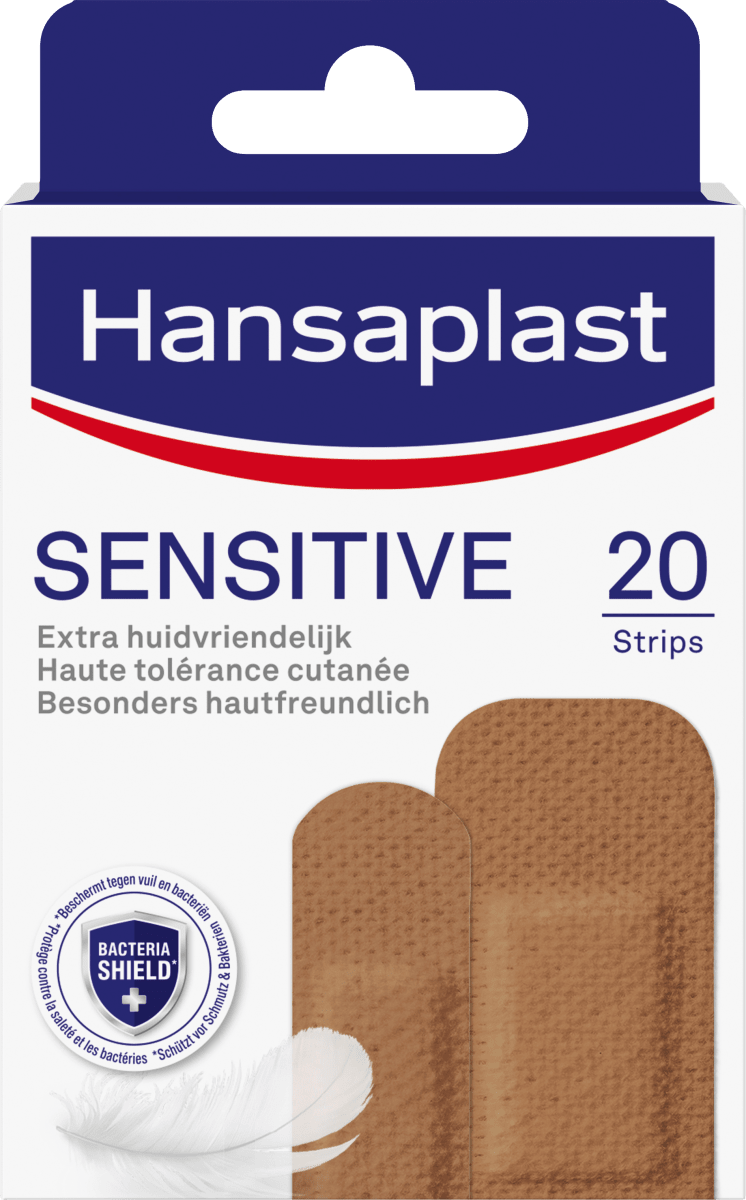 Пластырь для чувствительной кожи средний 20 шт. Hansaplast цена и фото