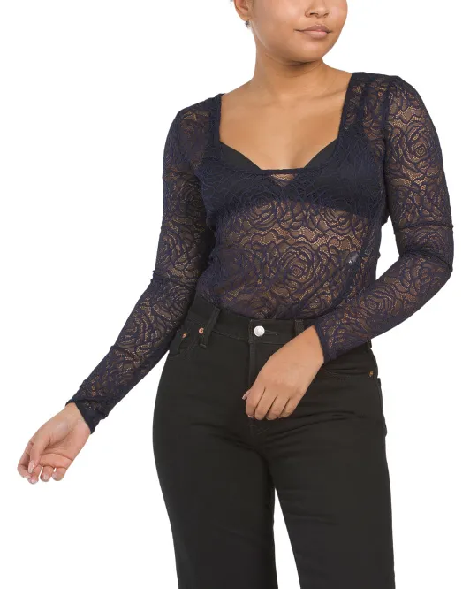 

Боди в моей голове Free People, синий