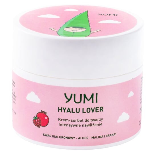 

Крем-сорбет для лица с малиной и гранатом, 50мл Yumi Hyalu Lover