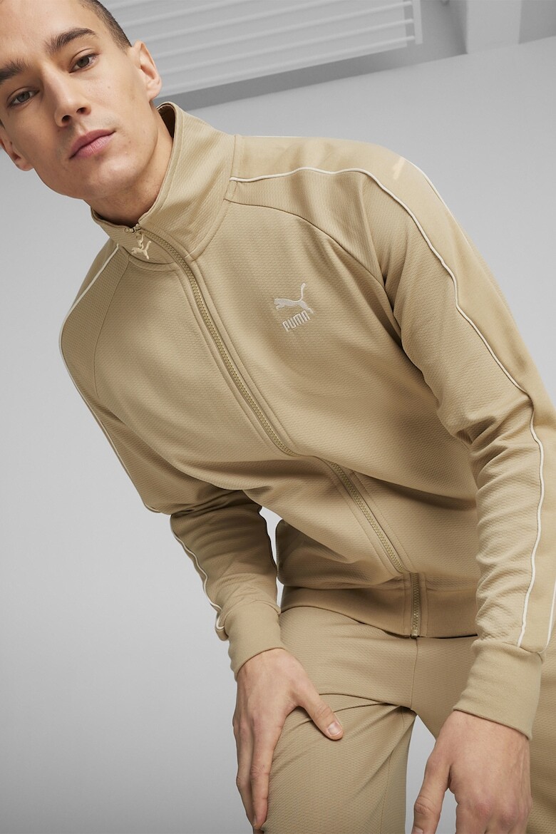 

Толстовка T7 с молнией и технологией DryCELL Puma, бежевый