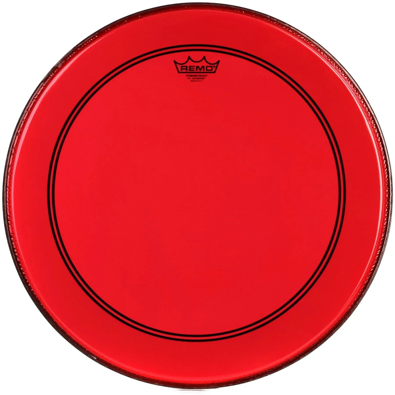 

Пластик для бас-барабана Remo Powerstroke P3 Colortone Red — 20 дюймов