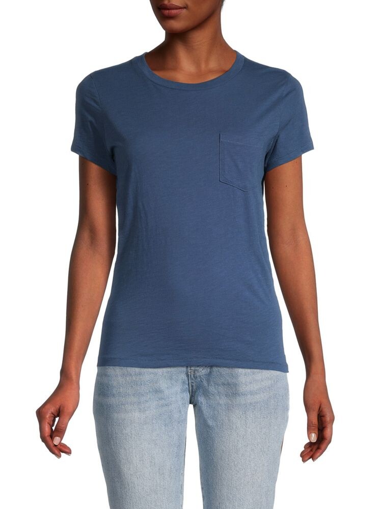 

Футболка с коротким рукавом Madewell, темно-синий
