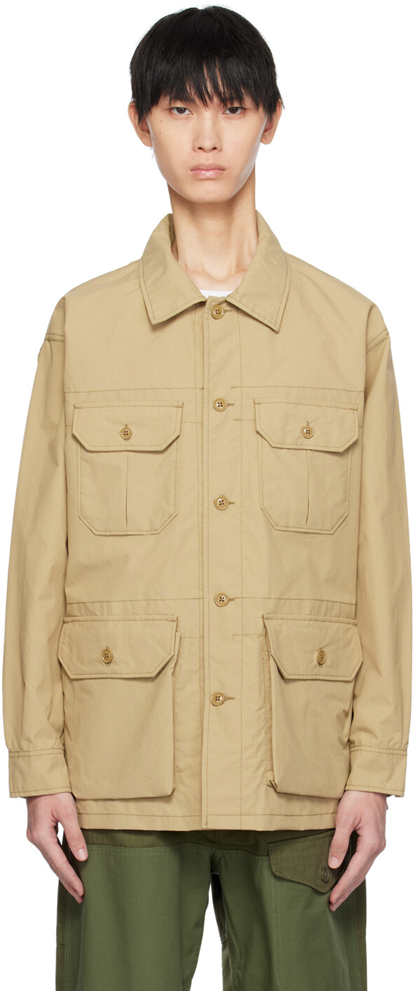 

Хаки-суффолкская куртка Engineered Garments