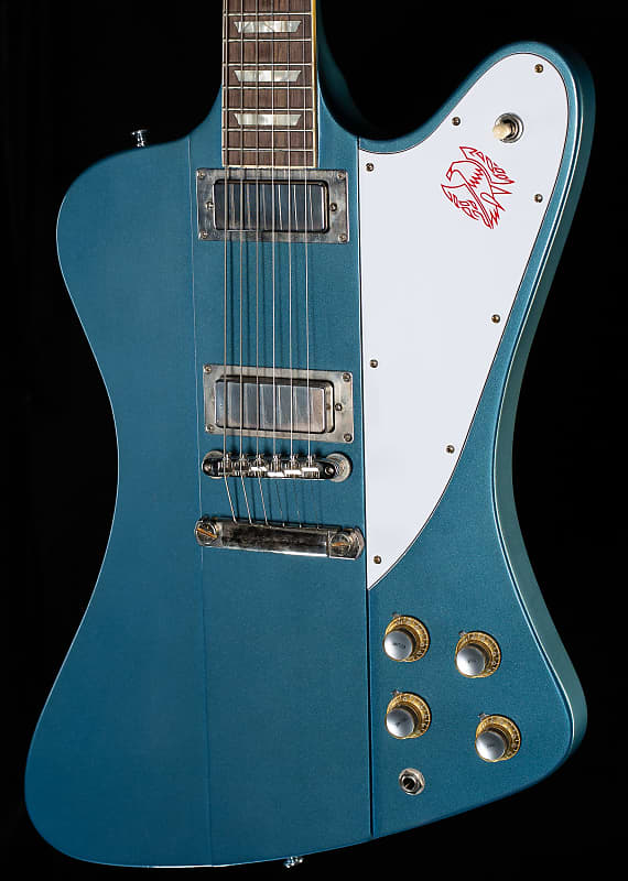 цена Электрогитара Gibson Custom Shop 1963 Firebird V Willcutt Exclusive Pelham Blue Stop Bar VOS