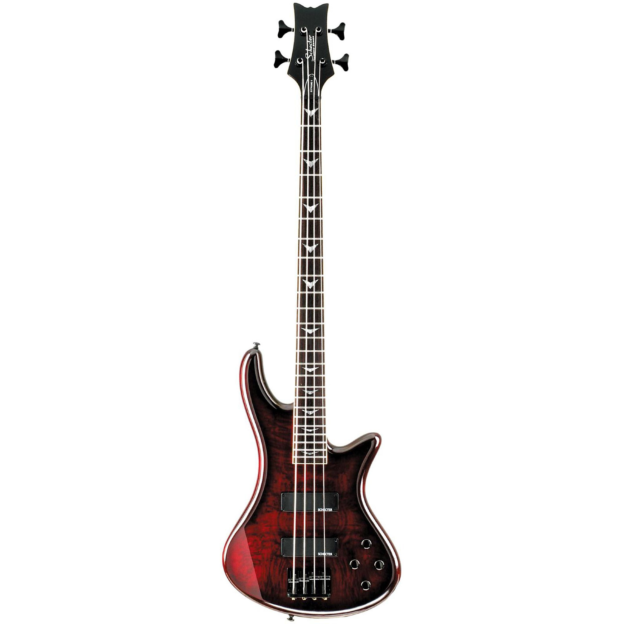 цена Schecter Guitar Research Stiletto Extreme-4 Bass Black Cherry