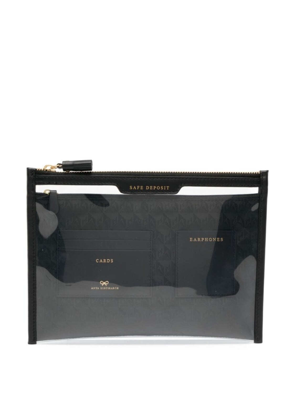 

Anya Hindmarch кошелек с логотипом, черный