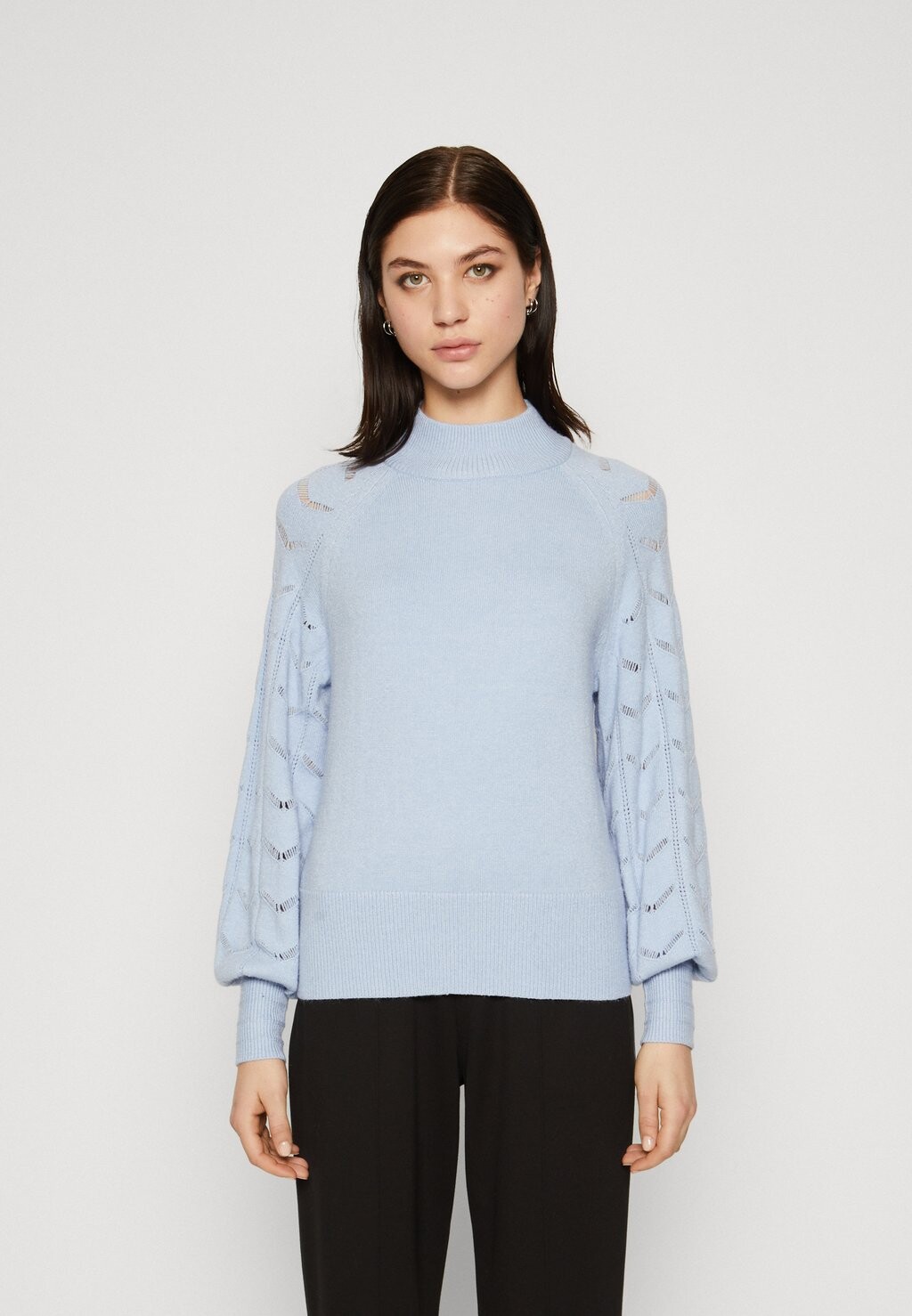 

Свитшот Object ОБЬЕВА, цвет brunnera blue melange
