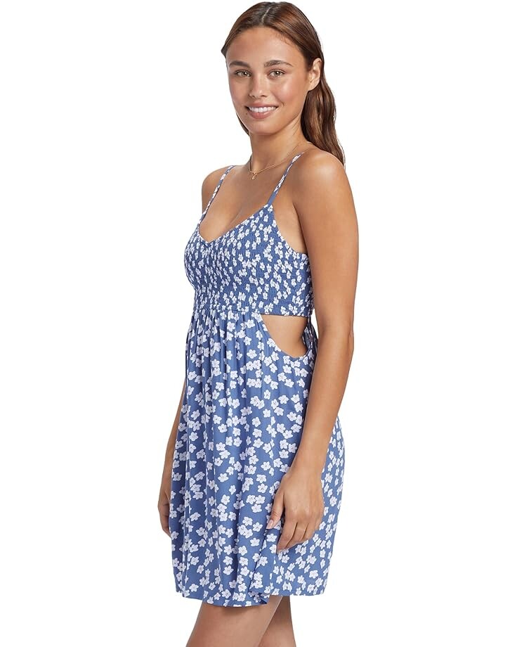 

Платье Roxy Hot Tropics Mini Dress, цвет Bijou Blue Floral Delight