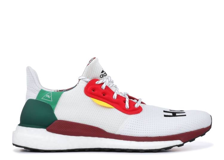 Adidas pharrell sale solar hu white