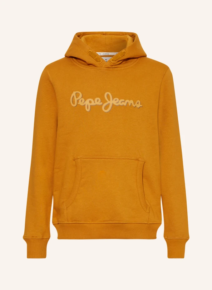 

Толстовка с капюшоном Pepe Jeans, оранжевый