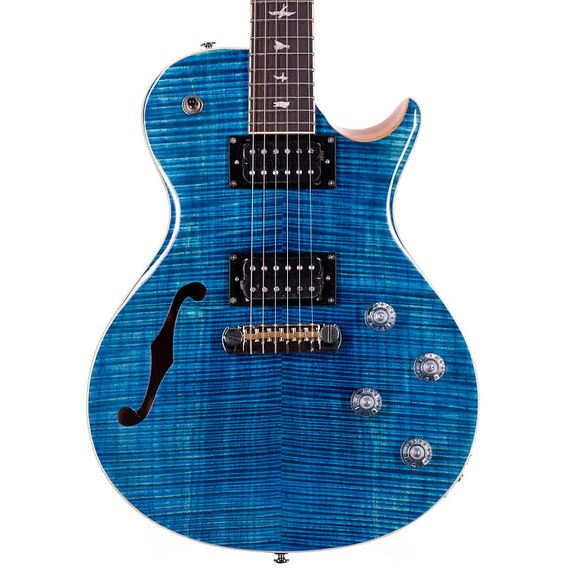 Электрогитара PRS SE Zach Myers 594 Semi-Hollow Electric Guitar, Myers Blue электрогитара prs se zach myers semi hollow