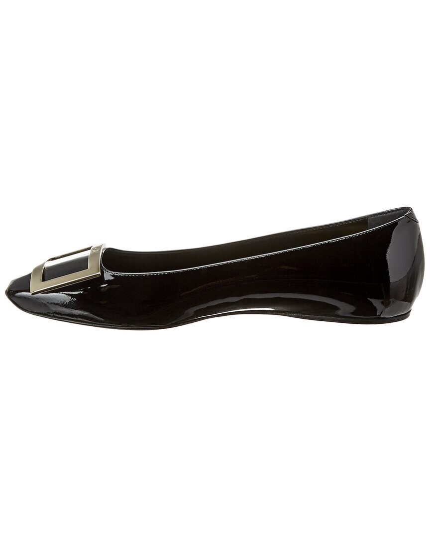 

Лакированные балетки Roger Vivier Trompette, черный