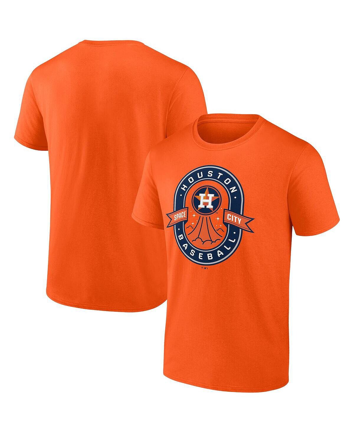 

Мужская оранжевая футболка с логотипом Houston Astros Iconic Glory Bound Fanatics