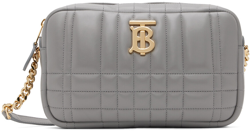 

Серая маленькая сумка Lola Burberry