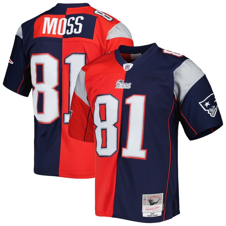 

Джерси Mitchell & Ness New England Patriots, нави