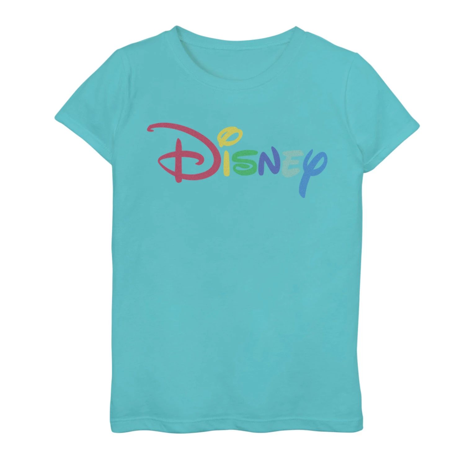 цена Футболка с радужным логотипом Disney для девочек 7–16 лет Disney