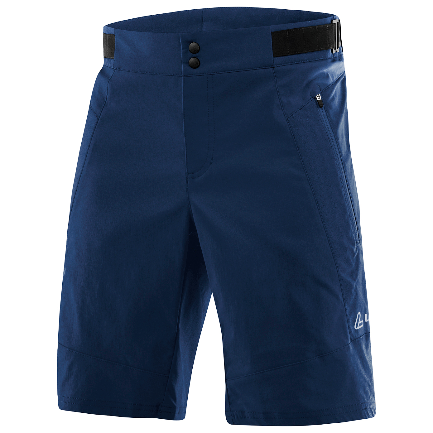 Велосипедные шорты Löffler Bike Shorts Voyage E CSL, темно синий шорты fila dynamic bike shorts