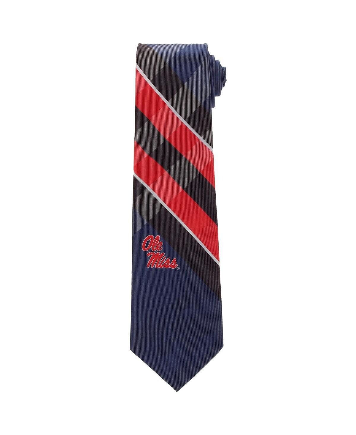 

Мужской галстук в сетку из полиэстера Ole Miss Rebels Eagles Wings