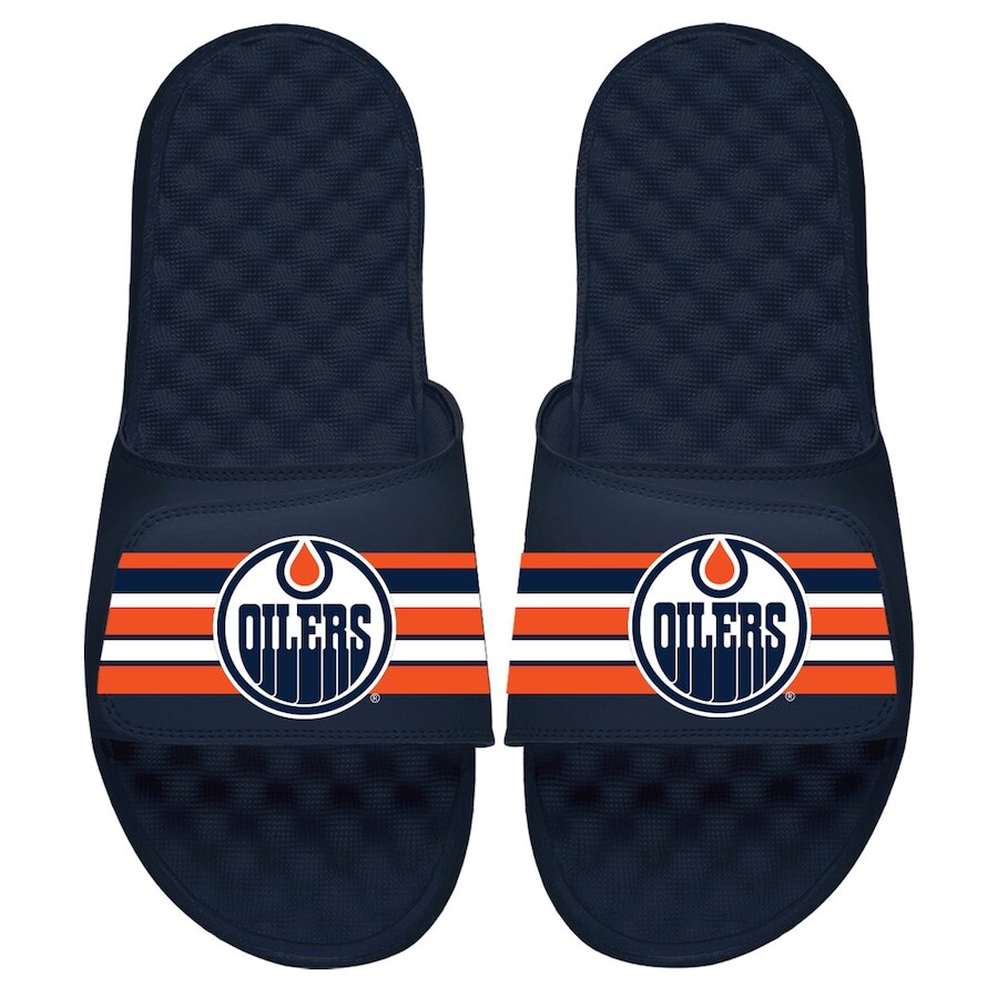 

Шлепанцы ISlide Edmonton Oilers, нави