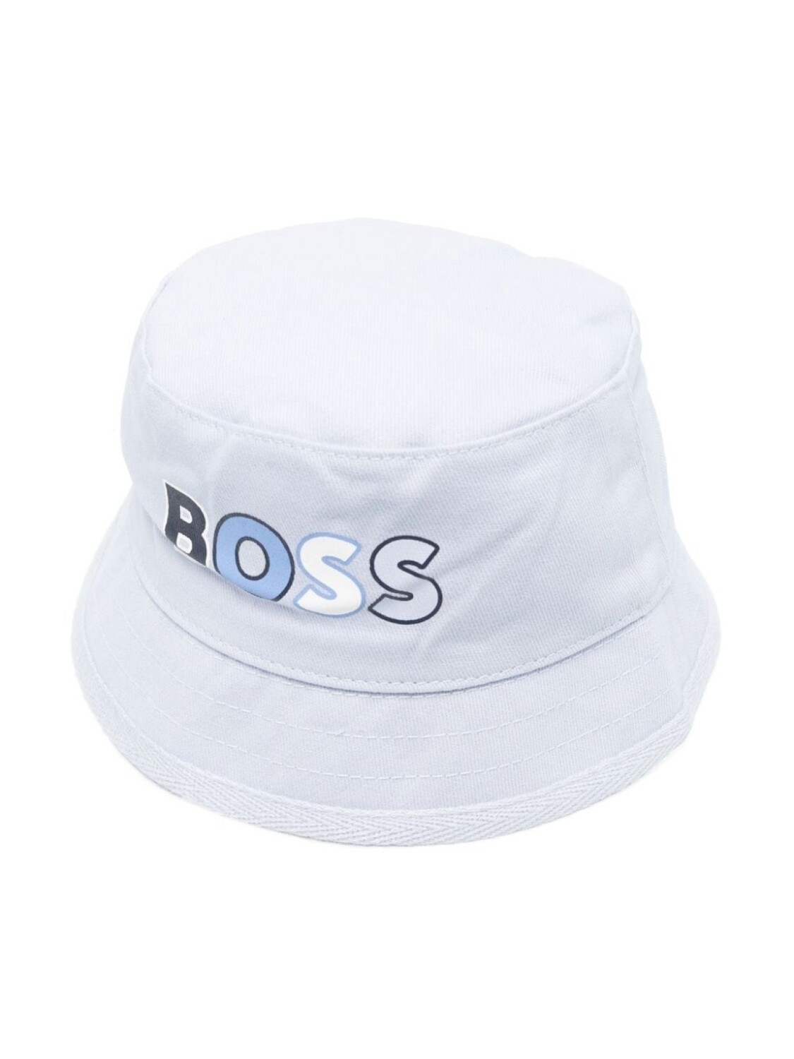 

BOSS Kidswear панама с логотипом, синий