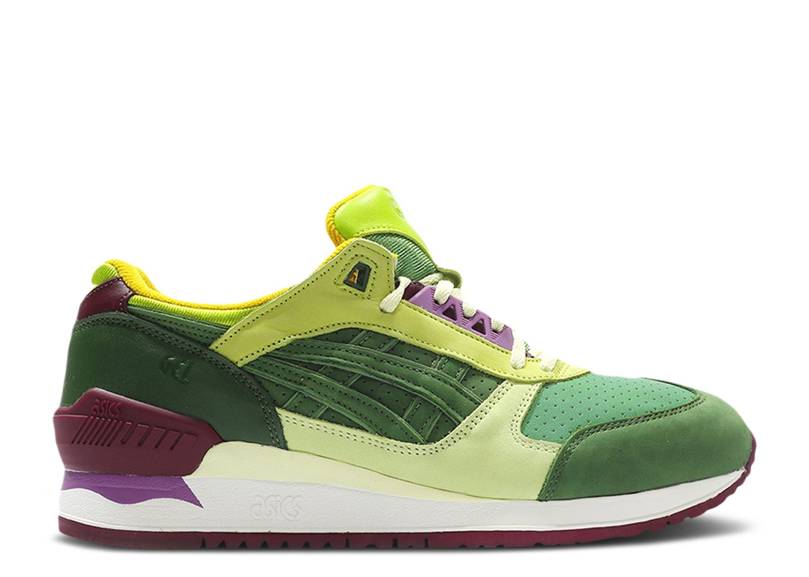 Кроссовки ASICS 24 Kilates X Gel Respector 'Virgen Extra', зеленый