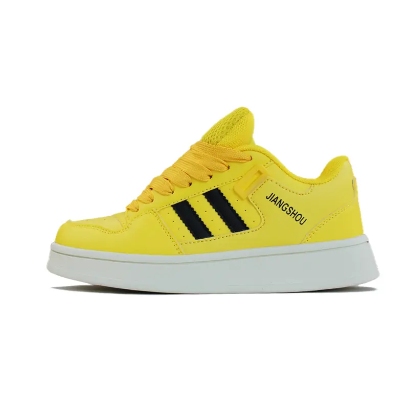 

Кеды, обувь для скейтбординга унисекс с низким верхом Jiangshou, цвет Yellow/Black