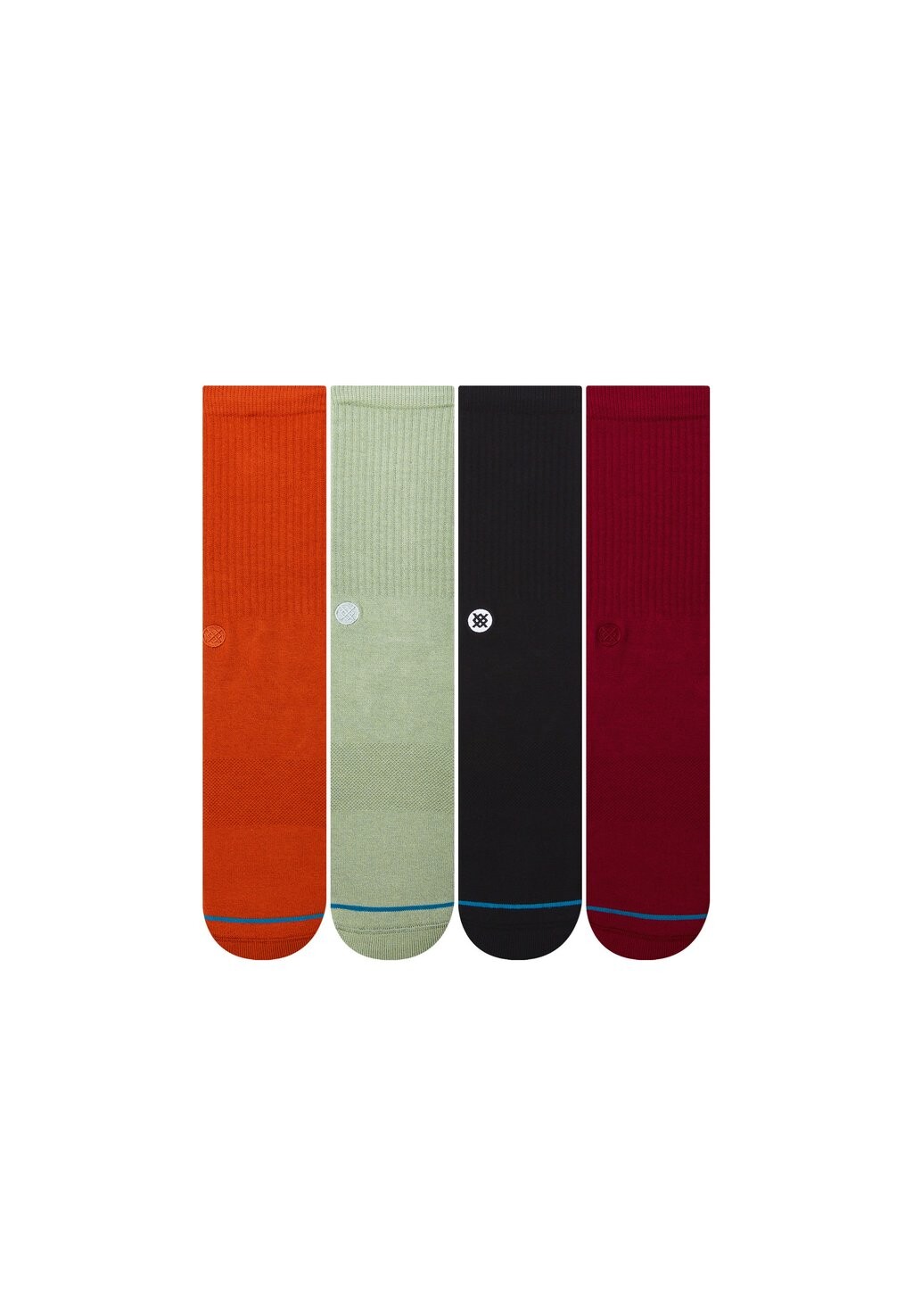 

Носки Icon 4 Pack Stance, мультиколор