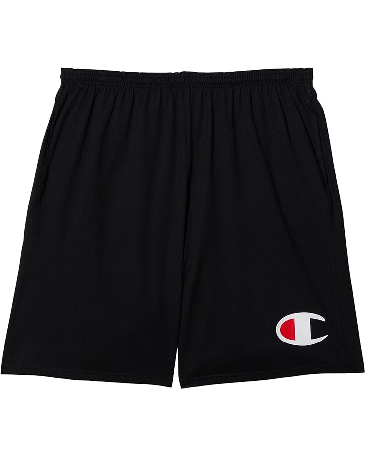 

Шорты Champion Big & Tall Graphic Everyday 9" Cotton Shorts, черный