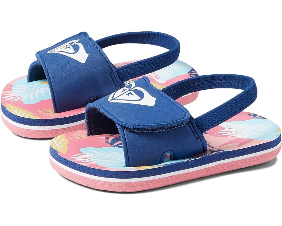 

Сандалии Roxy Finn, цвет Dazzling Blue/Hot Coral