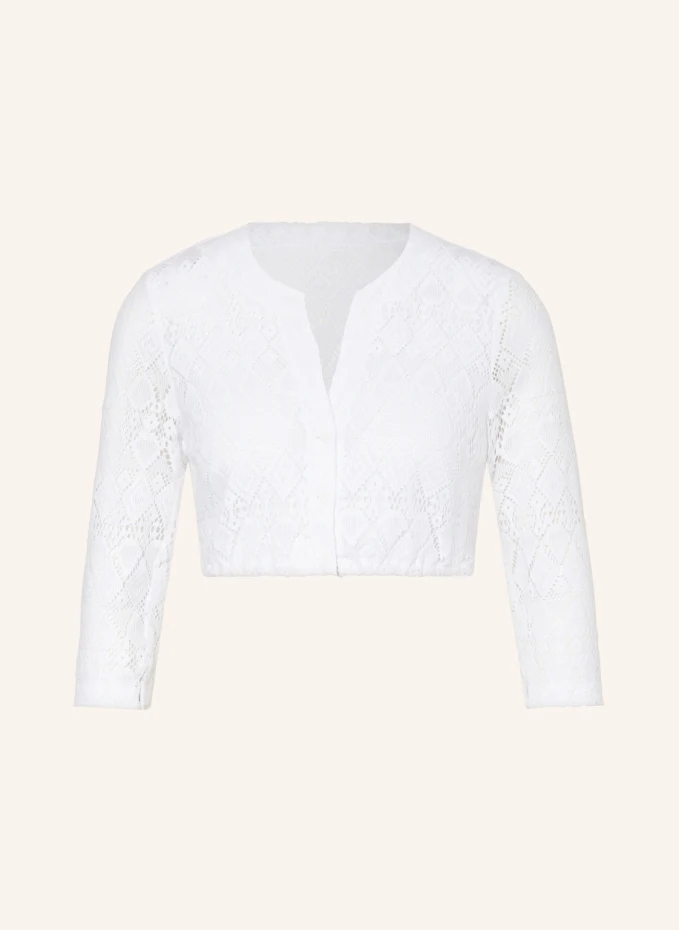 Блуза дирндль с рукавами 3/4 Waldorff, белый
