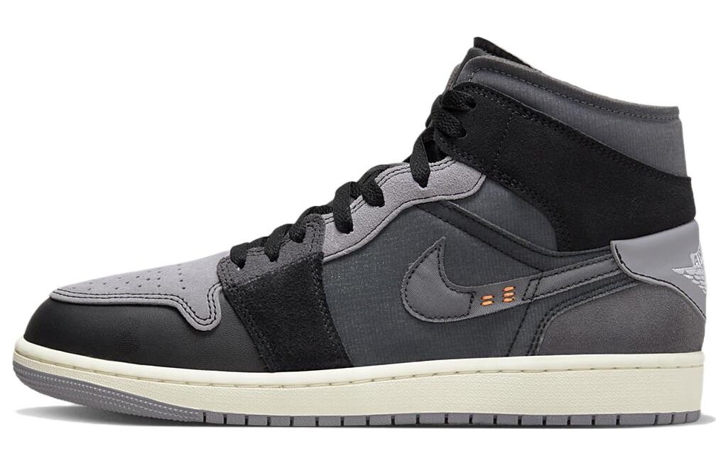 

Jordan 1 Mid Craft наизнанку, черные