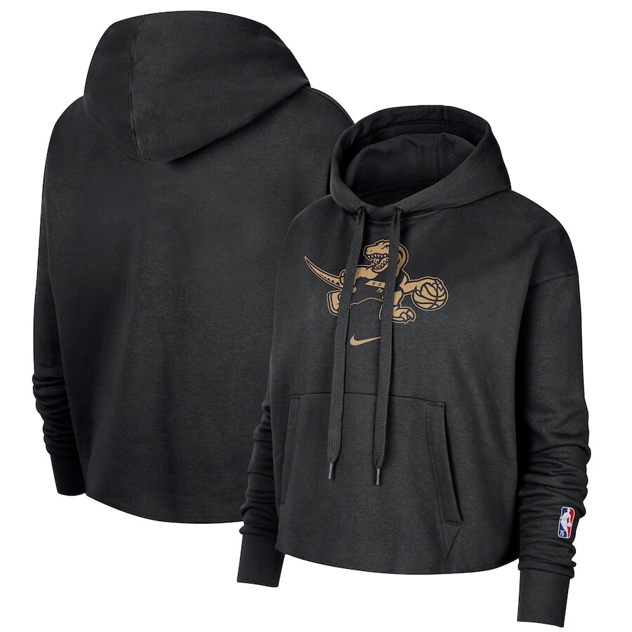 

Пуловер с капюшоном Nike Toronto Raptors, черный