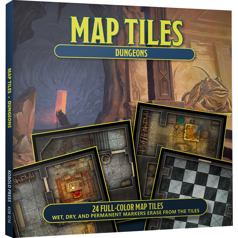 

Ролевая игра Kobold Press Map Tiles: Dungeons