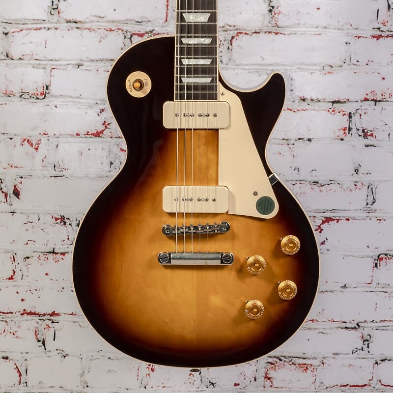 

Электрогитара Gibson - Les Paul Standard 50s P-90 - Electric Guitar - Tobacco Burst - w/ Hardshell Case