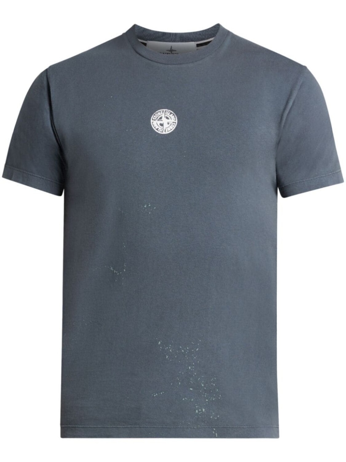 

Stone Island футболка с логотипом Compass, серый