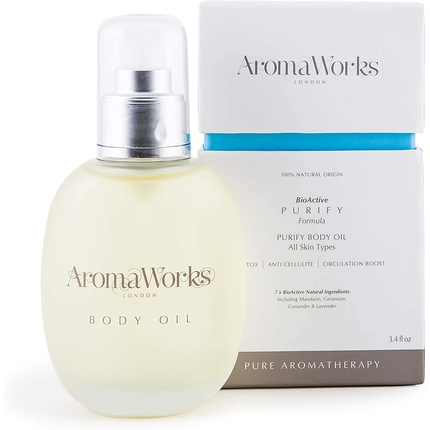 Aromaworks очищающее масло для тела с ароматами мандарина и герани ручной работы в Великобритании, 100 мл, Raffles raffles bali