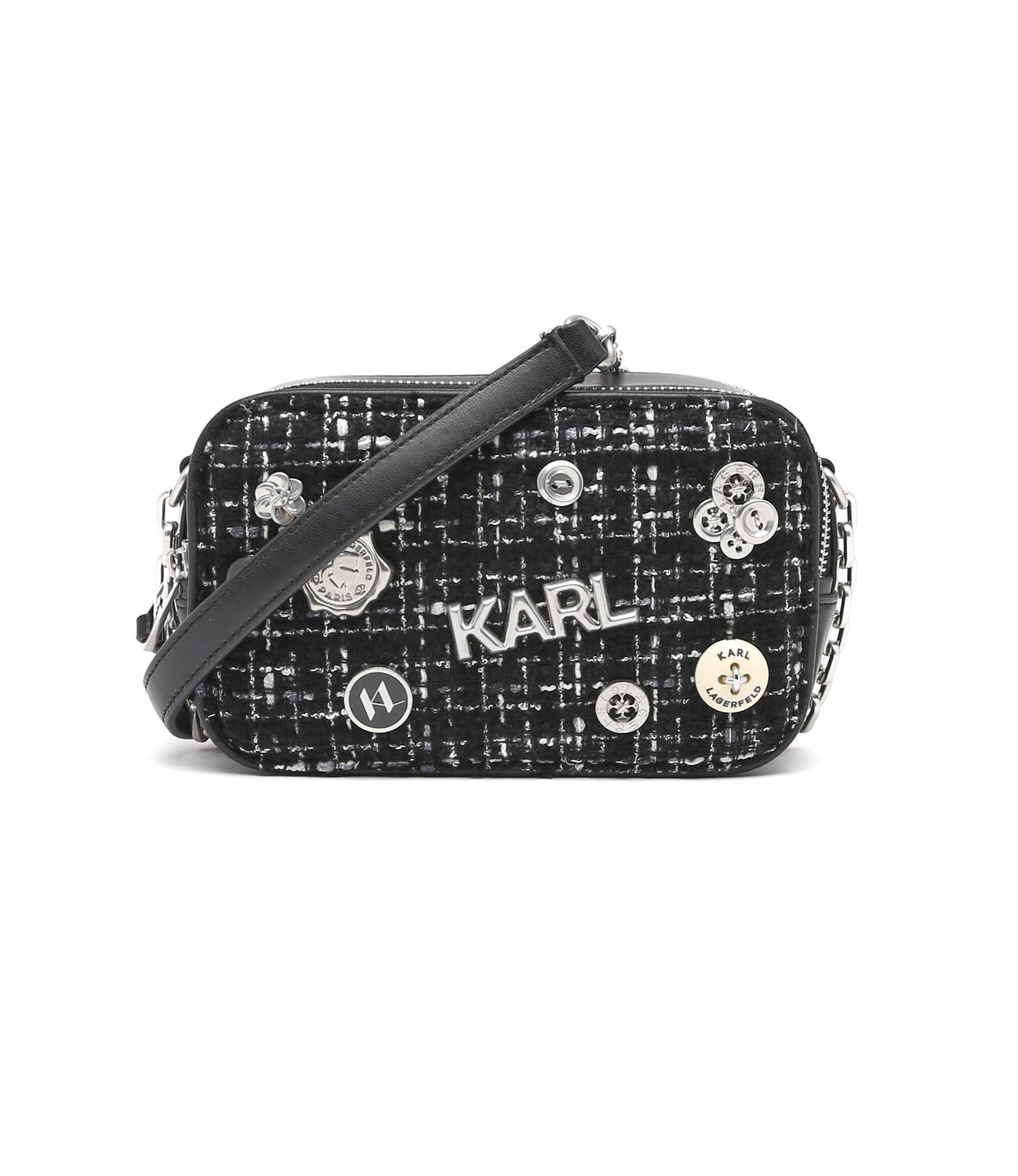 

Сумка-мессенджер Karl Lagerfeld, черный