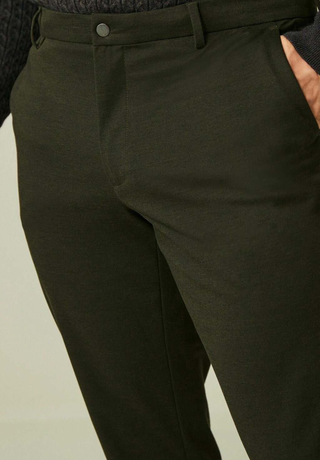 

Брюки Slim Fit Stretch Next, зеленые