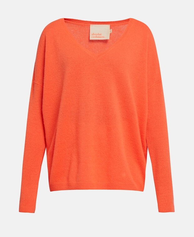 

Кашемировый пуловер Absolut Cashmere, цвет Pumpkin Orange