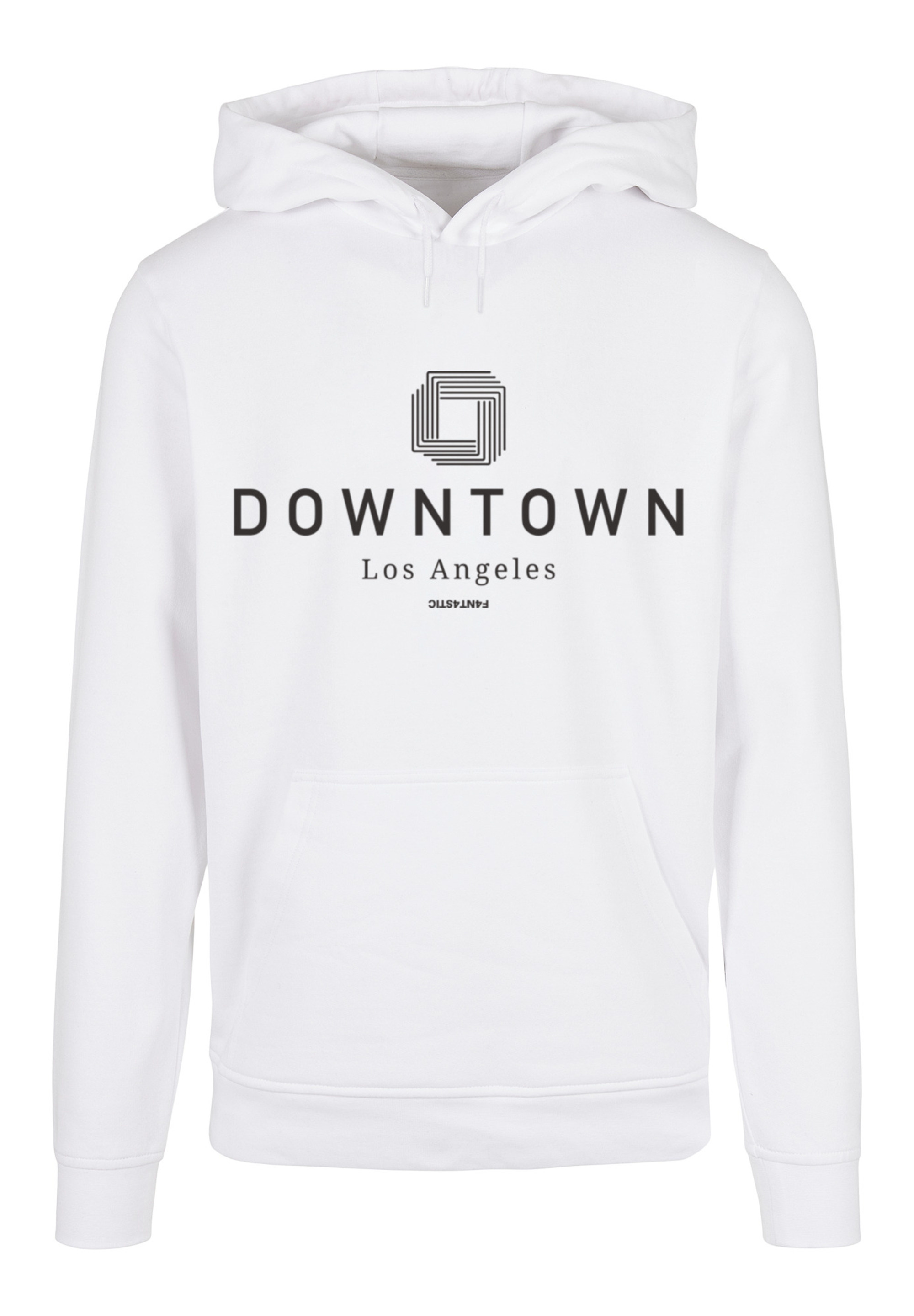 Пуловер F4NT4STIC Basic Hoodie Downtown LA HOODIE, белый