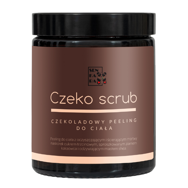Шоколадный скраб для тела Senkara Czeko Scrub, 190 гр